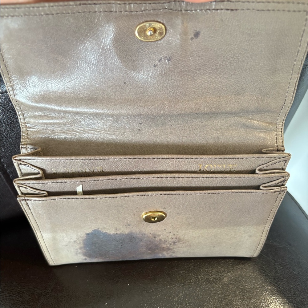Bottega Vennetta by Loewe Women's Brown Leather Wallet